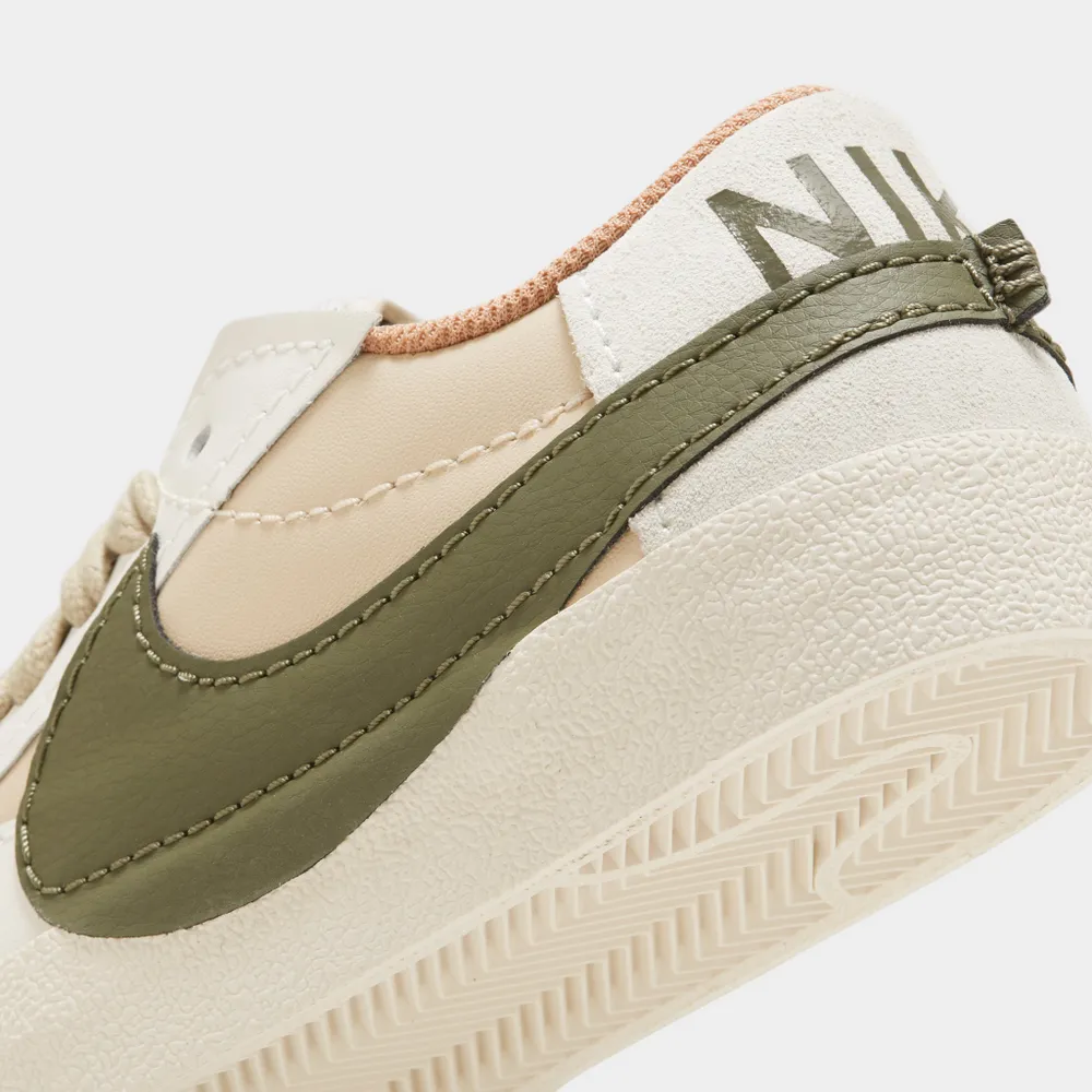 Nike Women’s Blazer Low ’77 Jumbo Sanddrift / Medium Olive - Light Silver