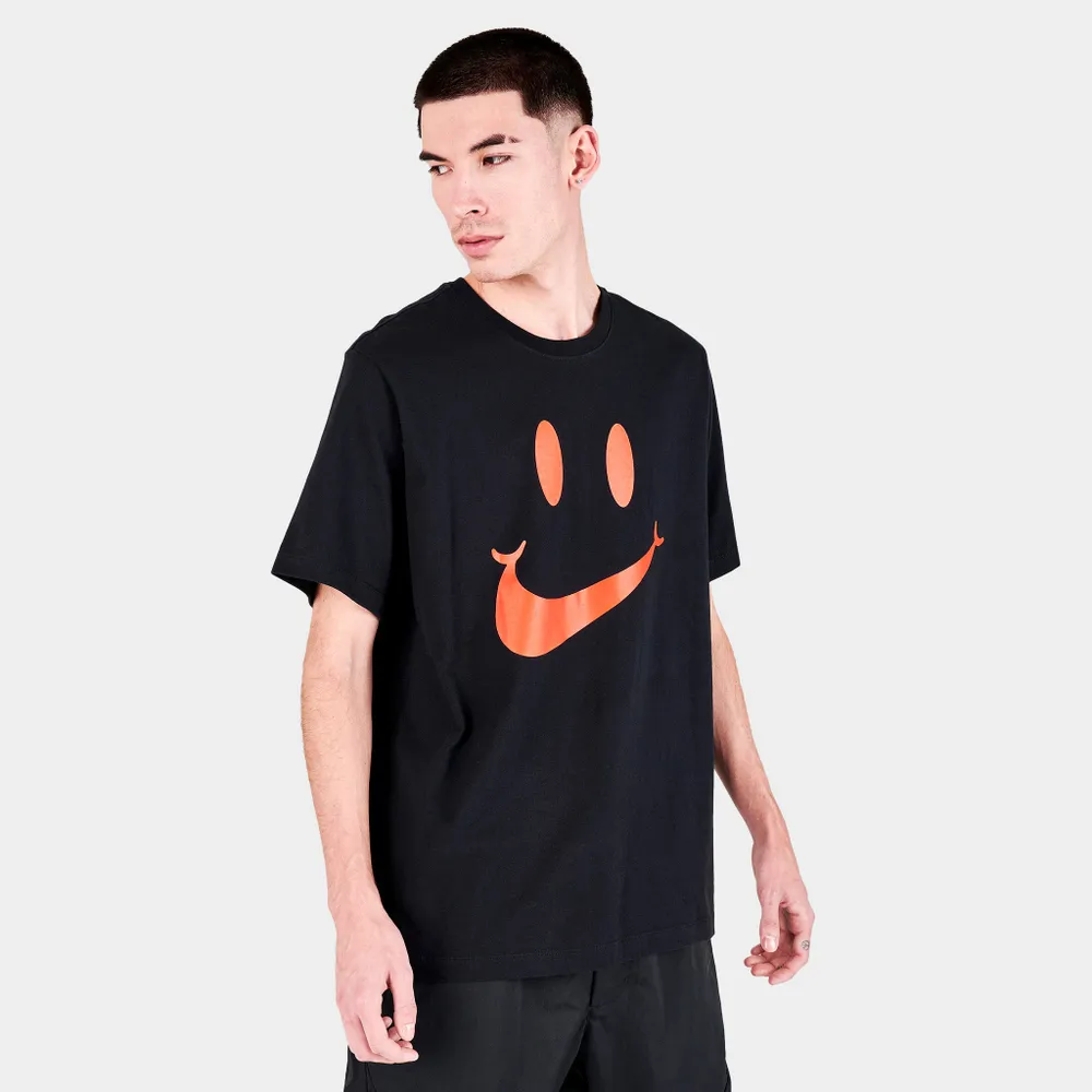 Nike Sportswear Smile T-shirt Black / Team Orange