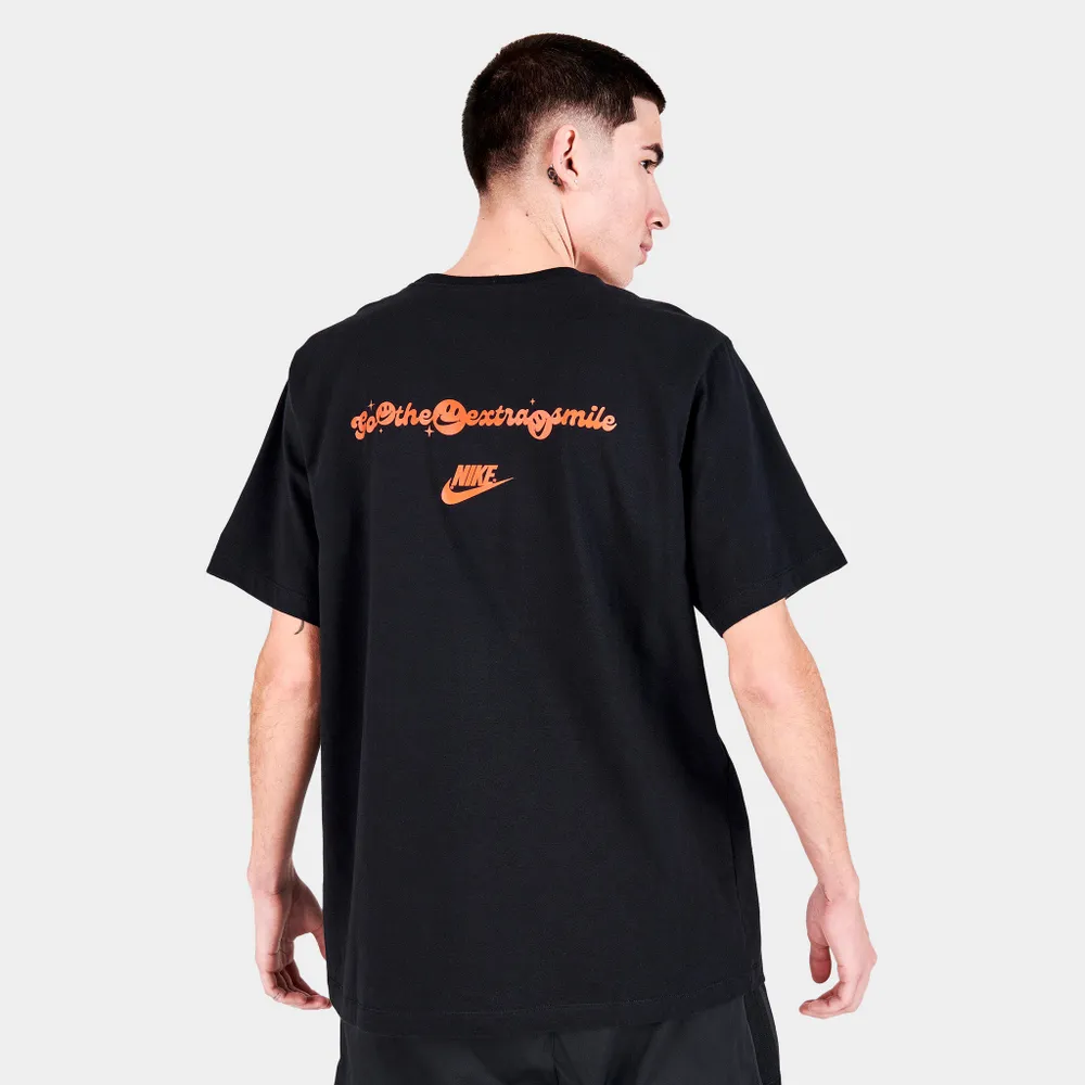 Nike Sportswear Smile T-shirt Black / Team Orange