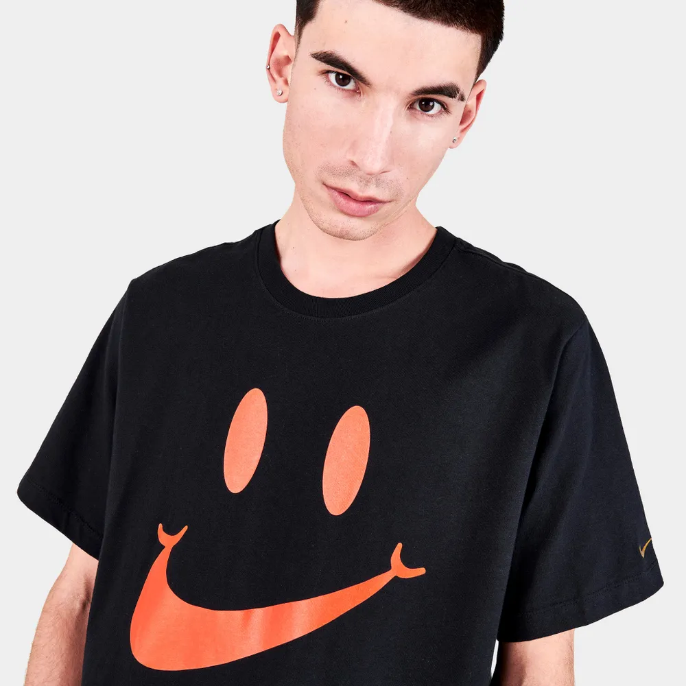 Nike Sportswear Smile T-shirt Black / Team Orange