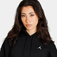 Jordan Women's Brooklyn Fleece Pullover Hoodie Black / White