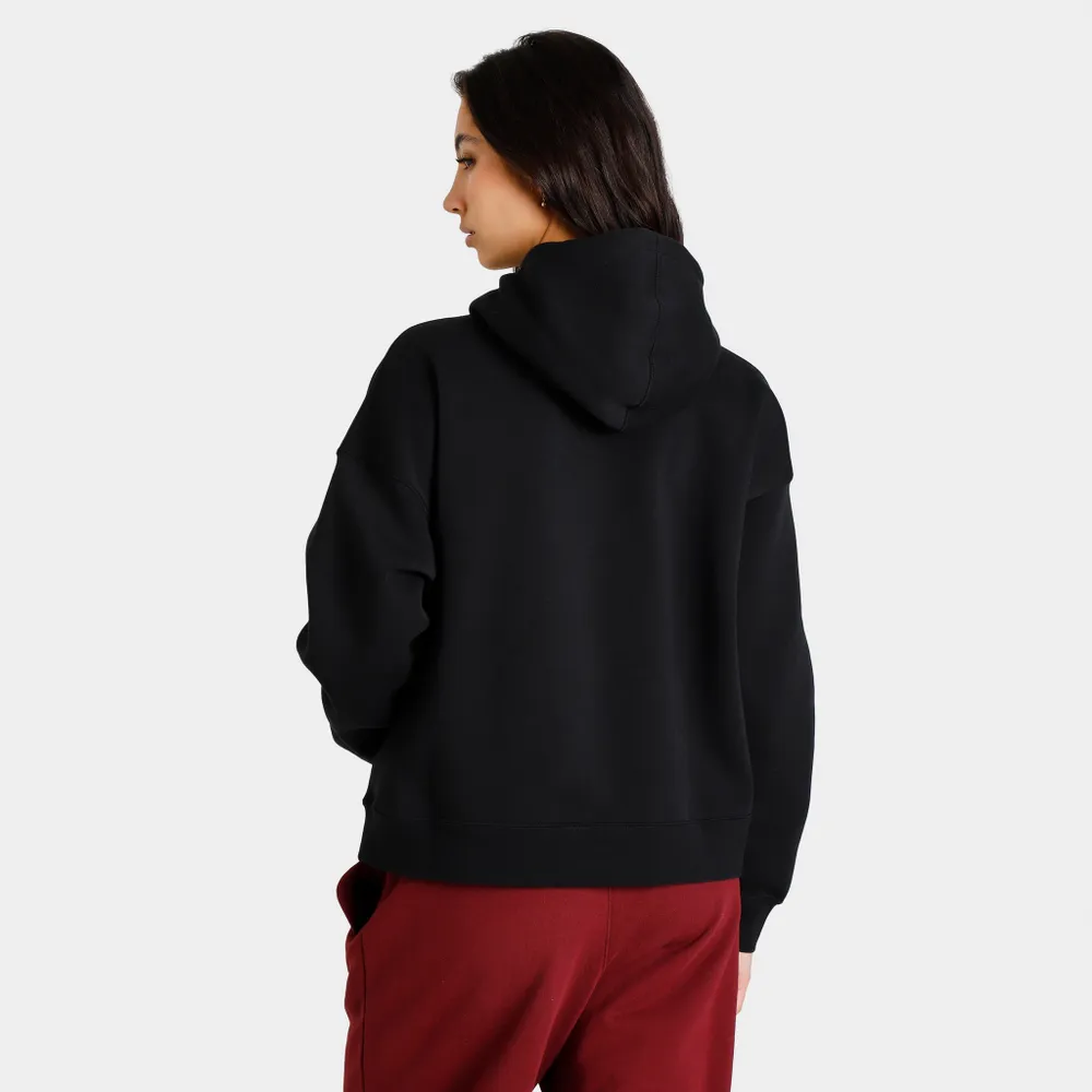 Jordan Women's Brooklyn Fleece Pullover Hoodie Black / White