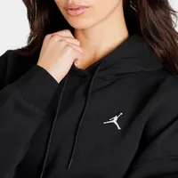 Jordan Women's Brooklyn Fleece Pullover Hoodie Black / White