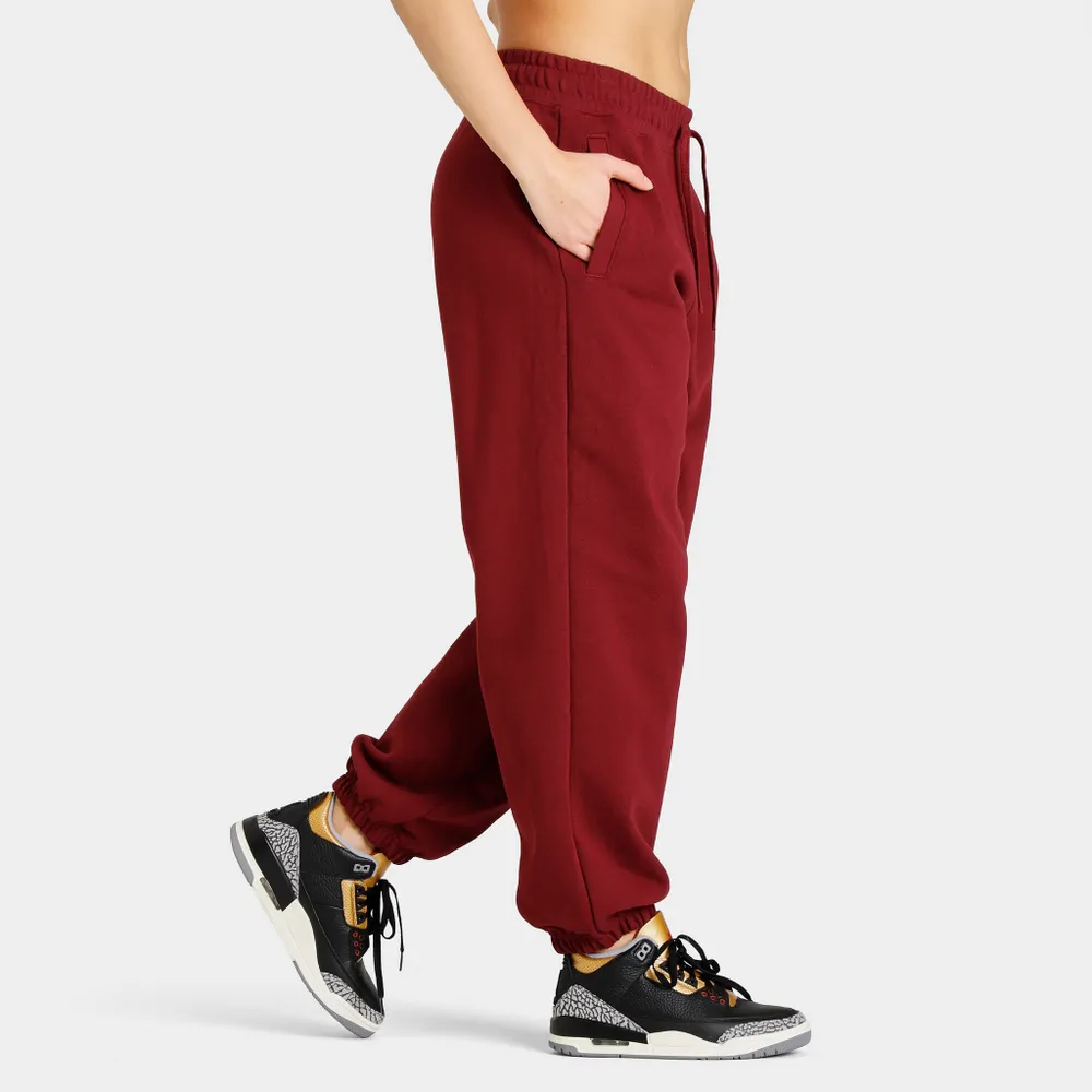 Jordan Women’s Flight Fleece Pants / Cherrywood Red