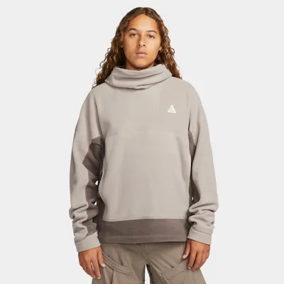 Nike ACG Therma-FIT Wolf Tree Pullover Hoodie Moon Fossil / Olive Grey - Summit White
