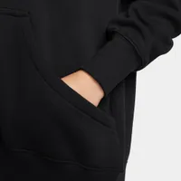 Nike Sportswear Women’s Phoenix Fleece Oversized Pullover Hoodie Black / Sail
