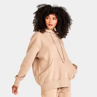 Nike Sportswear Women’s Phoenix Fleece Oversized Pullover Hoodie Hemp / Sail