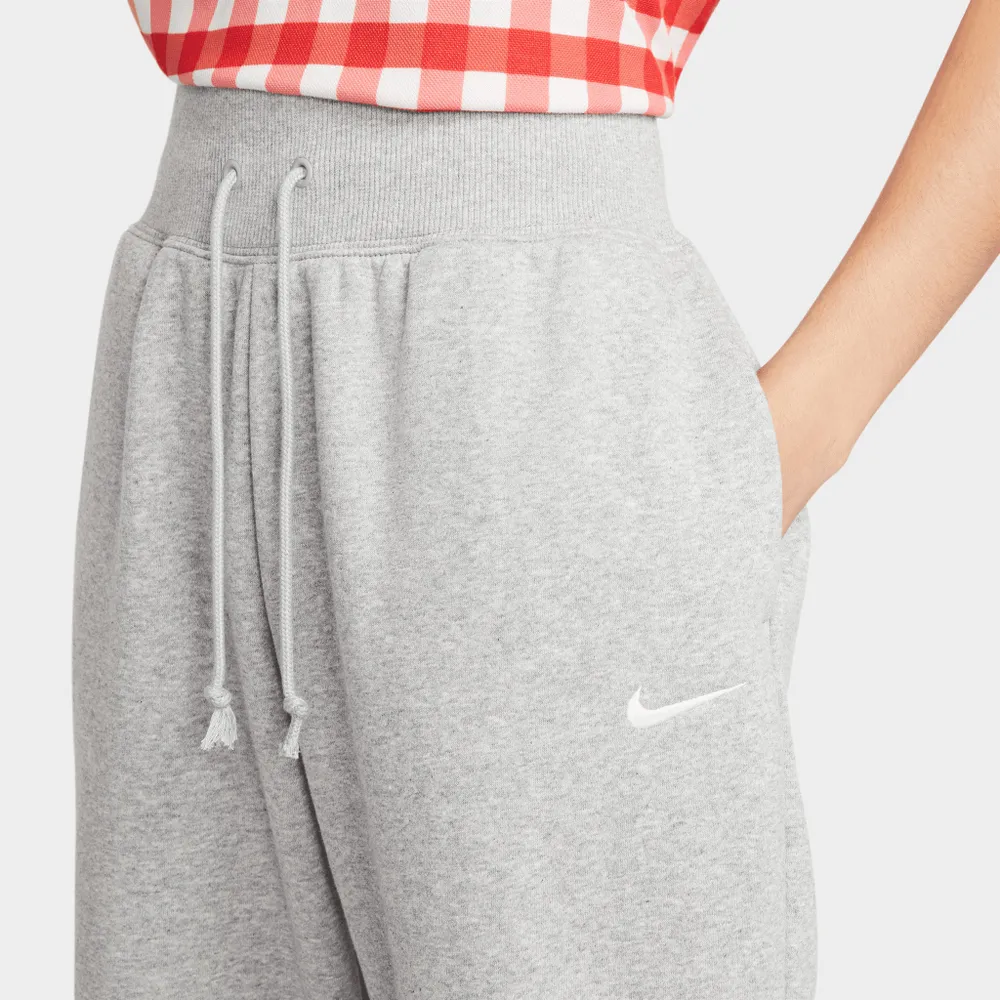 Nike Sportswear Women’s Phoenix Fleece High-Waisted Oversized Sweatpants Dark Grey Heather / Sail