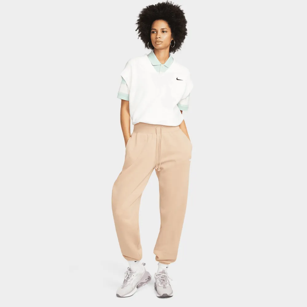 Nike Sportswear Women’s Phoenix Fleece High-Waisted Oversized Sweatpants Hemp / Sail