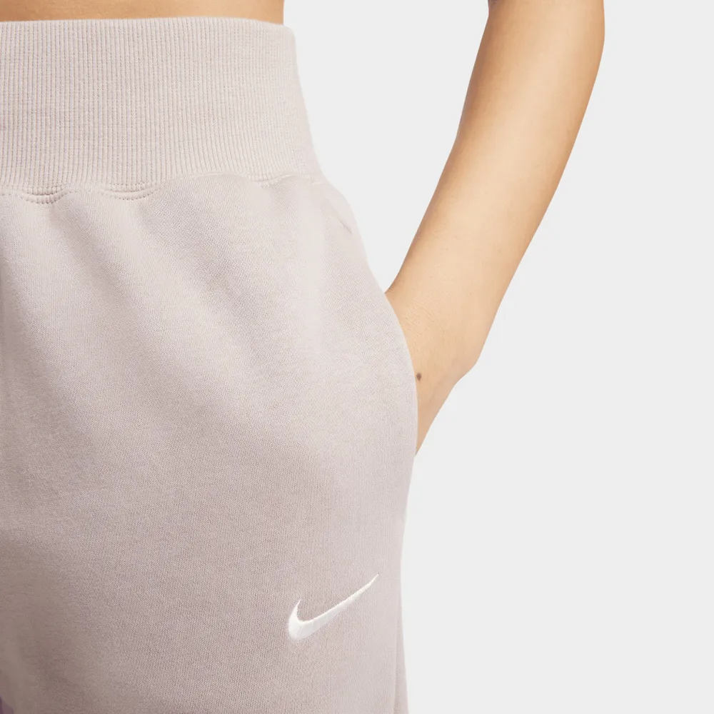 Nike Sportswear Women's Phoenix Fleece High-Waisted Oversized Sweatpants Diffused Taupe / Sail