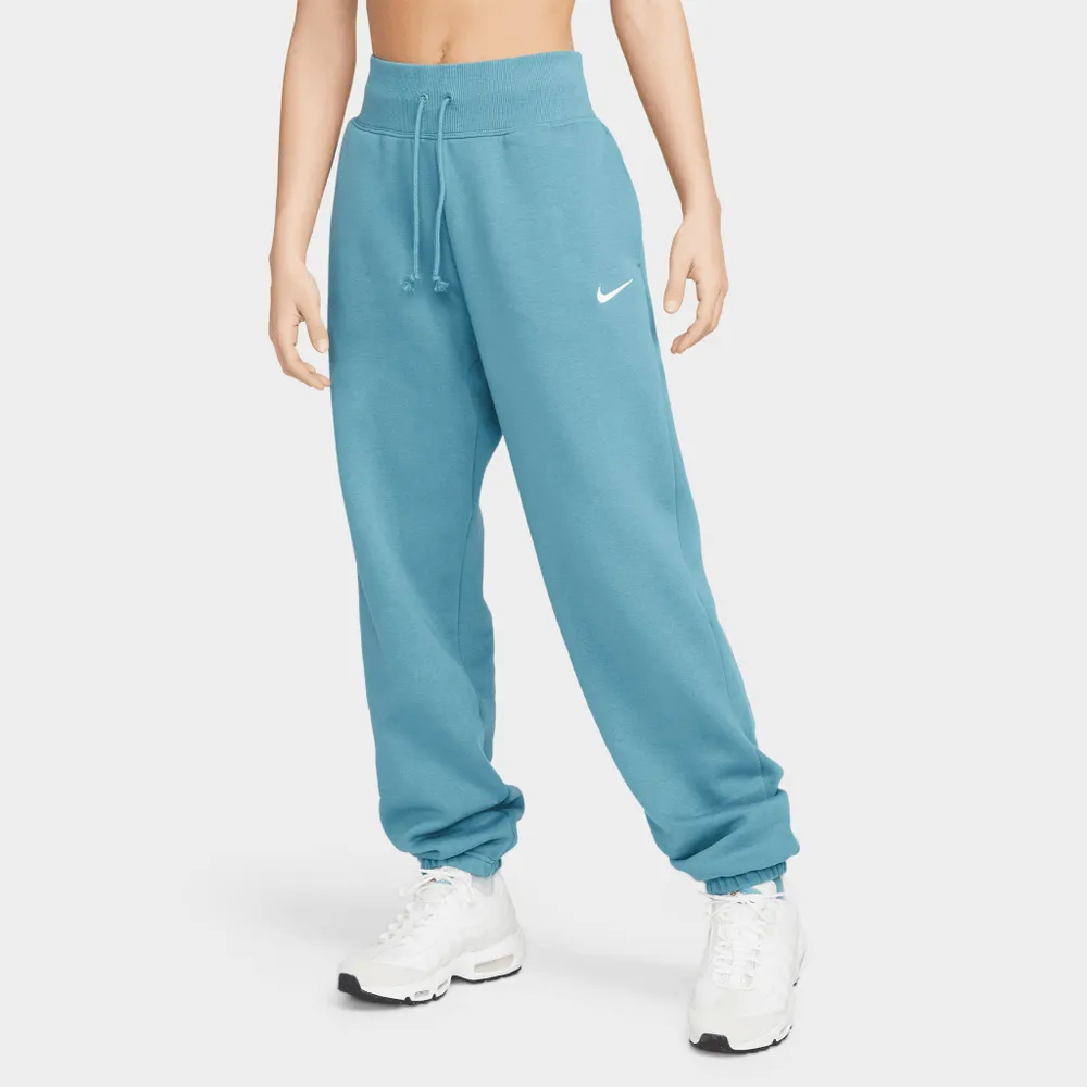 Nike Sportswear Women's Phoenix Fleece High-Waisted Oversized Sweatpants Noise Aqua / Sail