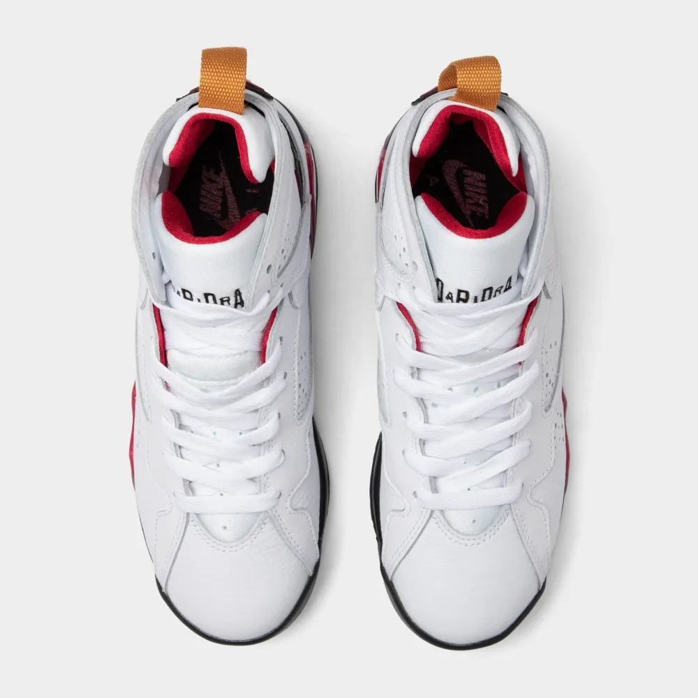 Jordan 7 Retro GS White / Black - Cardinal Red