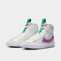 Nike Blazer Mid `77 Dance GS White / Fuchsia Dream - Stadium Green