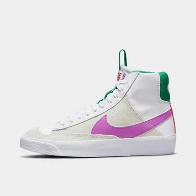 Nike Blazer Mid `77 Dance GS White / Fuchsia Dream - Stadium Green