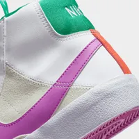 Nike Blazer Mid `77 Dance GS White / Fuchsia Dream - Stadium Green