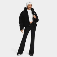 Nike Women's Sportswear Therma-FIT City Series Synthetic Fill High-Pile Fleece Jacket Black / - White