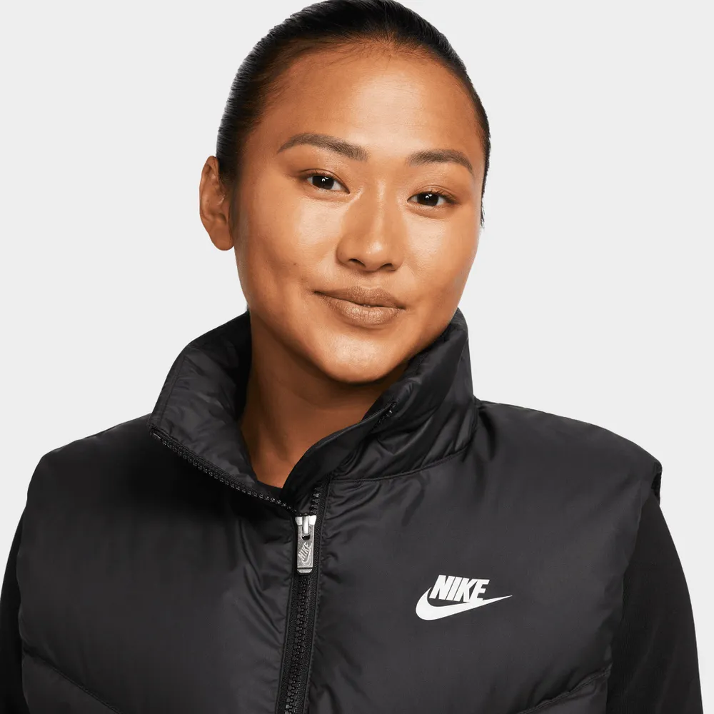 Nike Sportswear Women’s Therma-FIT Windrunner Down Vest Black / White