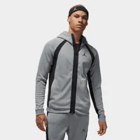 Jordan Dri-FIT Sport Full-Zip Hoodie Carbon Heather / Black