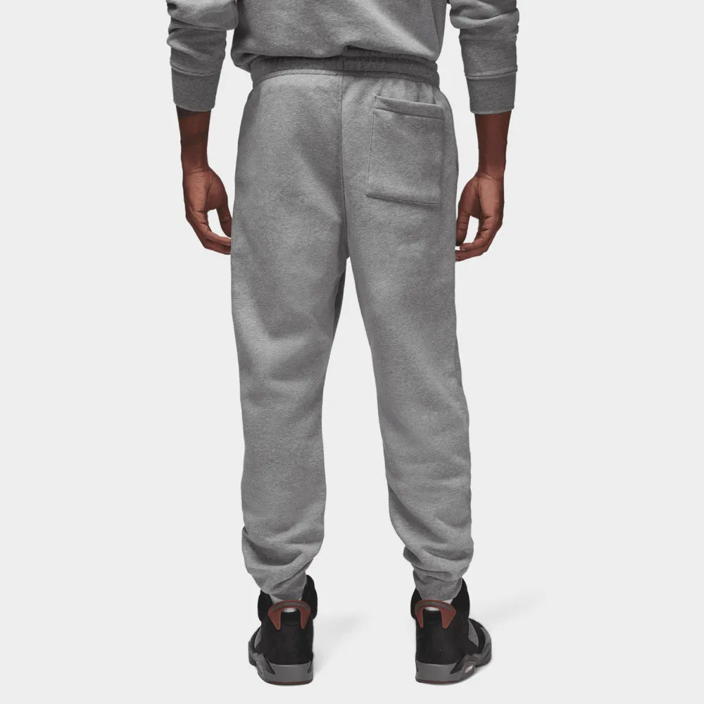 Jordan Brooklyn Fleece Pants Carbon Heather / Black - White