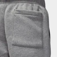 Jordan Brooklyn Fleece Pants Carbon Heather / Black - White