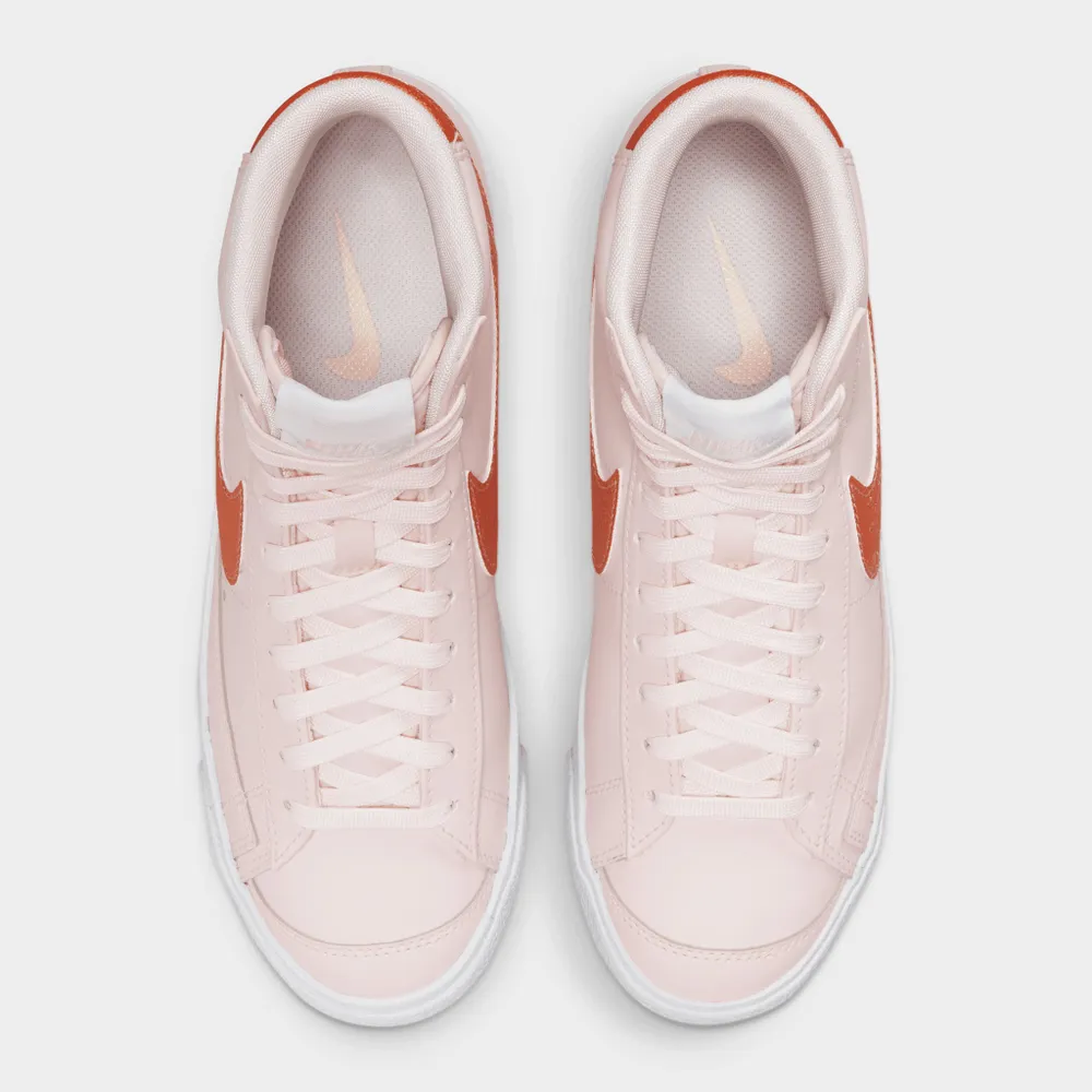 Nike Women’s Blazer Mid ‘77 ESS Light Soft Pink / Metallic Copper - White