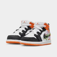 Jordan 1 Mid SE TD White / Black - Starfish