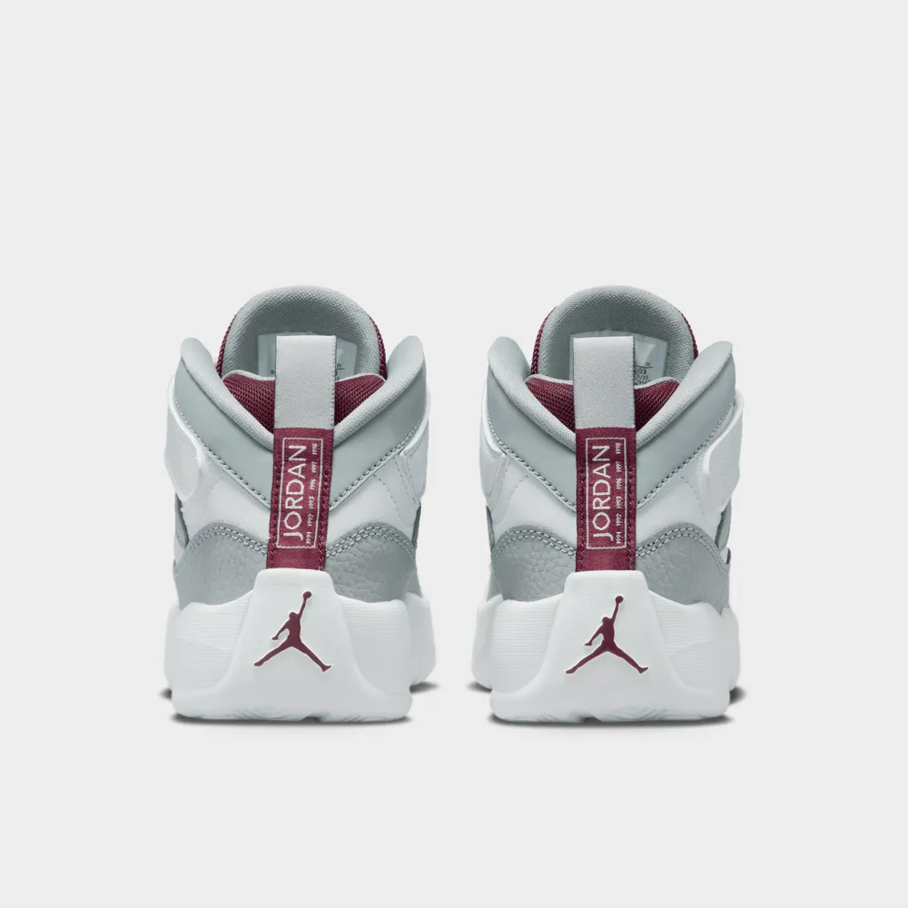 Jordan Jumpman Two Trey PS White / Cherrywood Red - Steel Grey