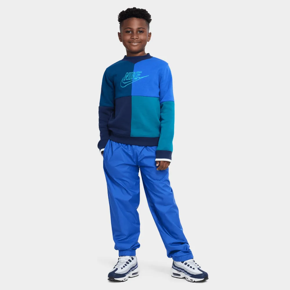 Nike Sportswear Junior Boys' Amplify Sweatshirt Midnight Navy / Valerian  Blue - Laser