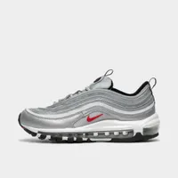 Nike Women's Air Max 97 Metallic Silver / Varsity Red - White