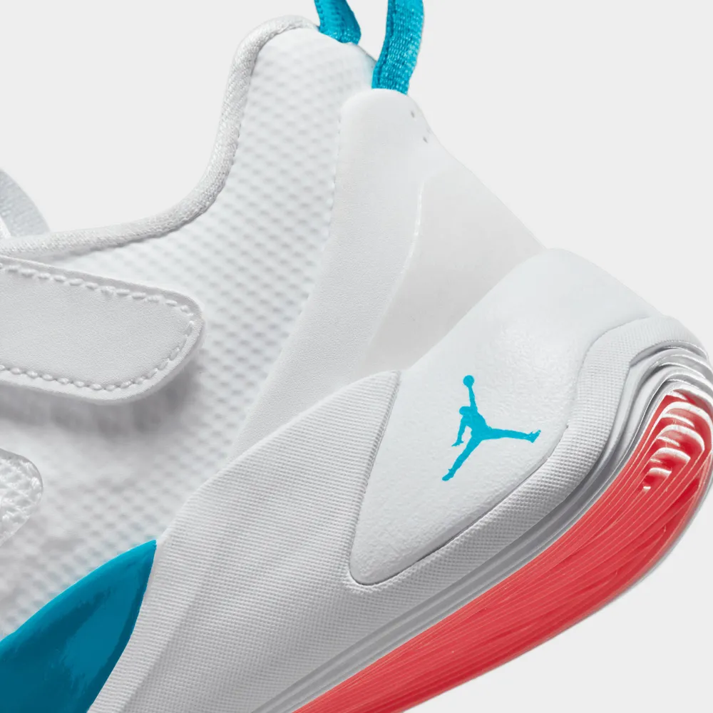 Jordan Luka 1 PS White / Metallic Silver - Neo Turquoise