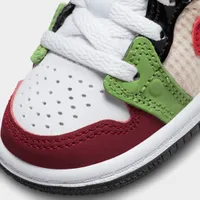 Jordan 1 Mid SE TD White / Gym Red - Black