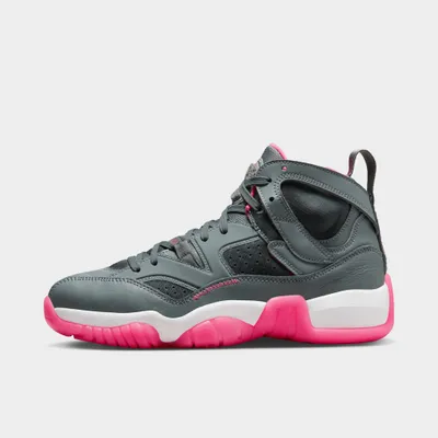 Jordan Women's Jumpman Two Trey Cool Grey / Hyper Pink - White