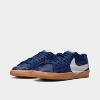 Nike Blazer Low ‘77 Jumbo Midnight Navy / Sail - Gum Medium Brown