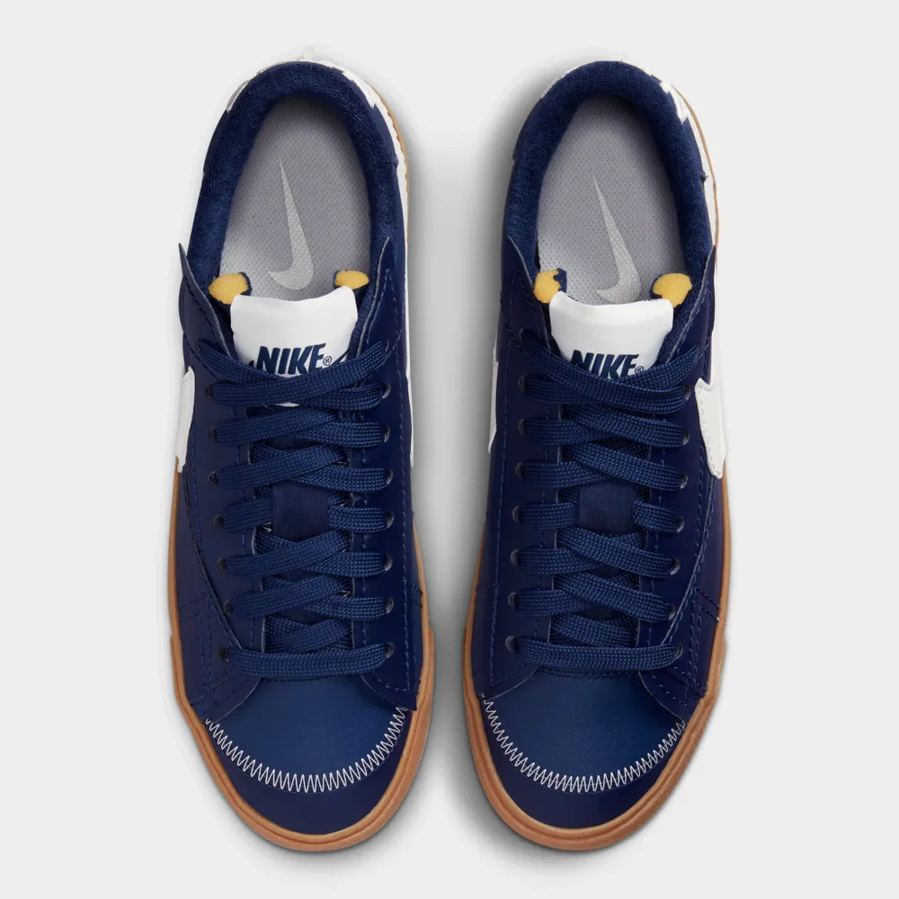 Nike Blazer Low ‘77 Jumbo Midnight Navy / Sail - Gum Medium Brown