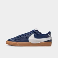 Nike Blazer Low ‘77 Jumbo Midnight Navy / Sail - Gum Medium Brown