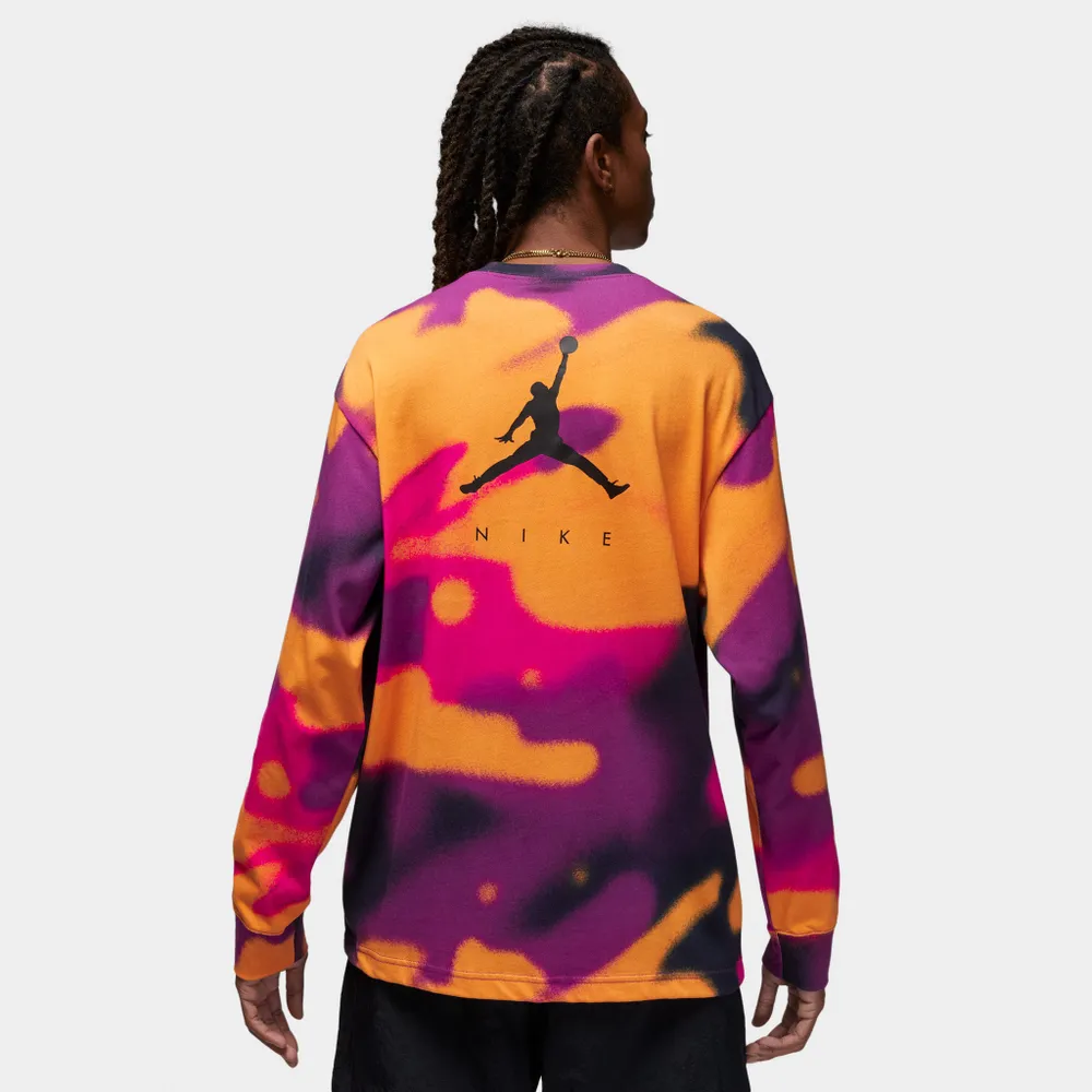 Jordan Flight MVP 85 Long Sleeve T-shirt Black / Taxi