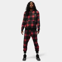 Jordan Essential Holiday Pullover Hoodie Fire Red / Dk Driftwood