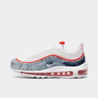 Nike Women's Air Max 97 Mulit-Colour / White - Habanero Red