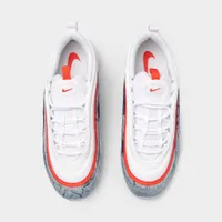 Nike Women's Air Max 97 Mulit-Colour / White - Habanero Red