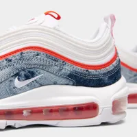 Nike Women's Air Max 97 Mulit-Colour / White - Habanero Red