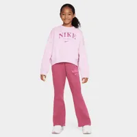 Nike Junior Girls' Sportswear Trend Fleece Sweatshirt / Light Arctic Pink