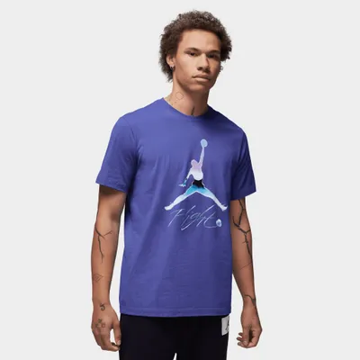 Jordan Brand Graphic Crew T-Shirt / Lapis
