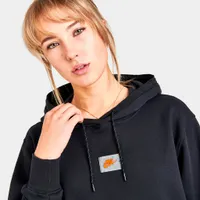 Nike Sportswear Women’s Sports Utility Fleece Pullover Hoodie Black /