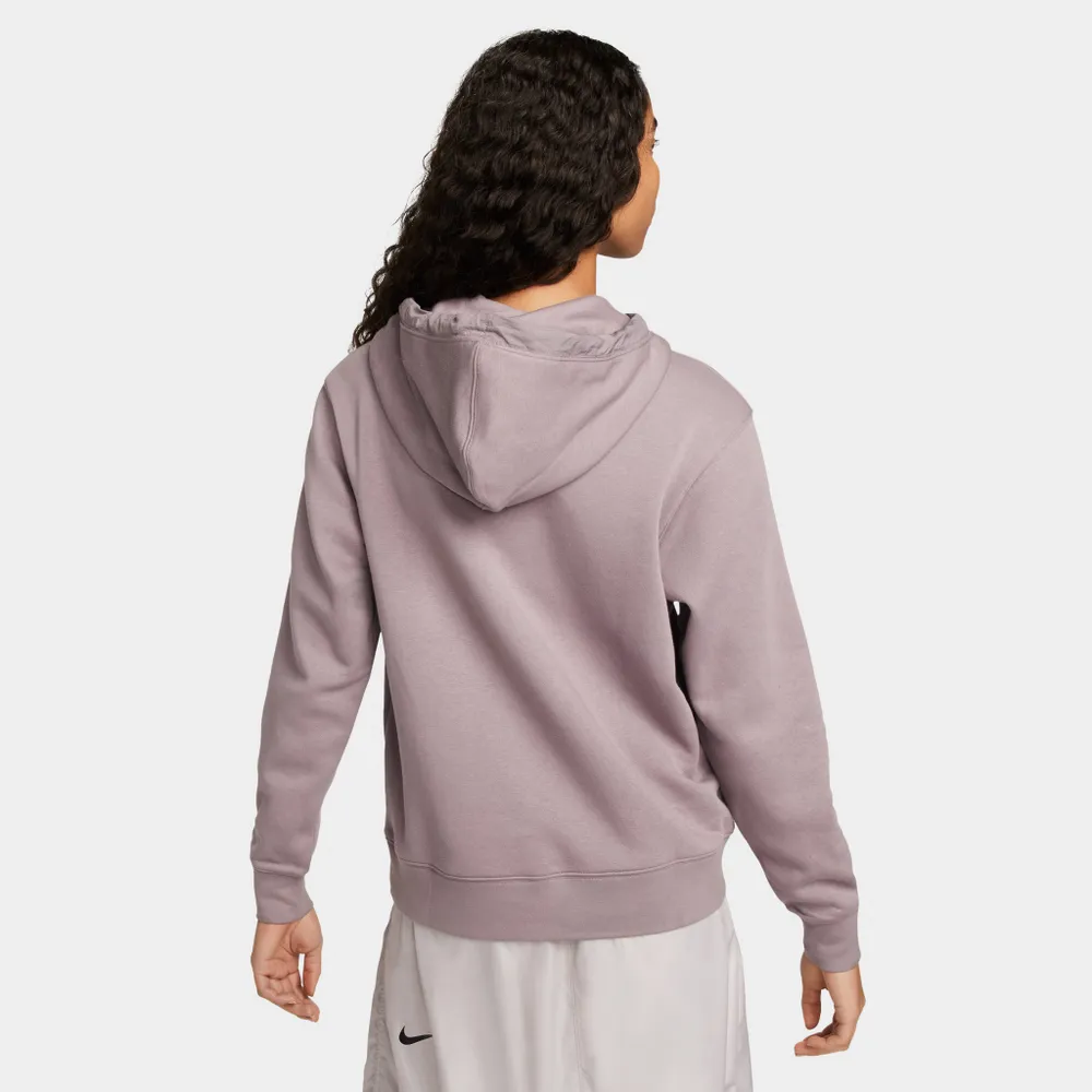 Nike Sportswear Women’s Sports Utility Fleece Pullover Hoodie Purple Smoke /