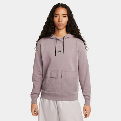 Nike Women's Sportswear Fleece Pullover Hoodie SU Purple Smoke /