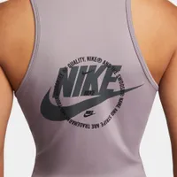 Nike Sportswear Women’s Sports Utility Sleeveless Top Purple Smoke / Black