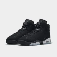 Jordan 6 Retro GS Black / Metallic Silver