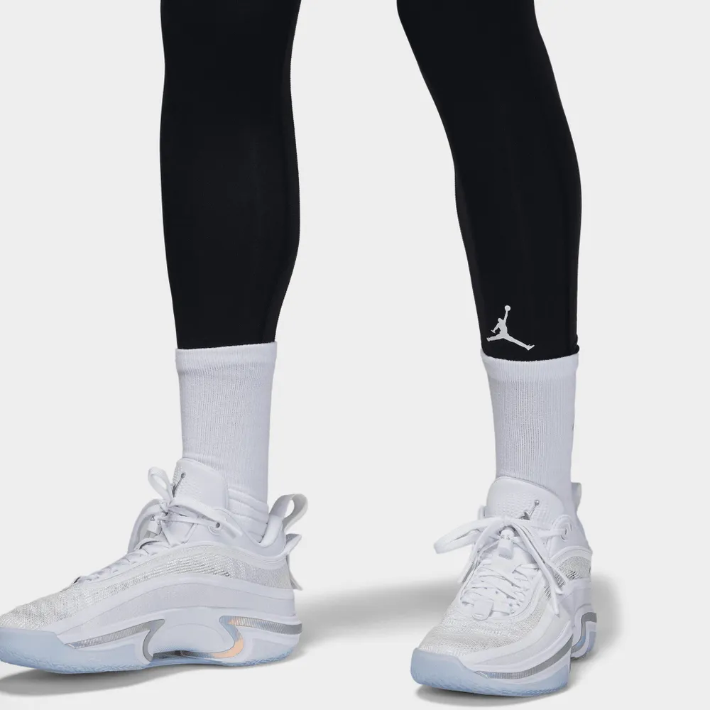 Air Jordan Sport Dri-FIT 3/4 Tights (White/Black/Black)