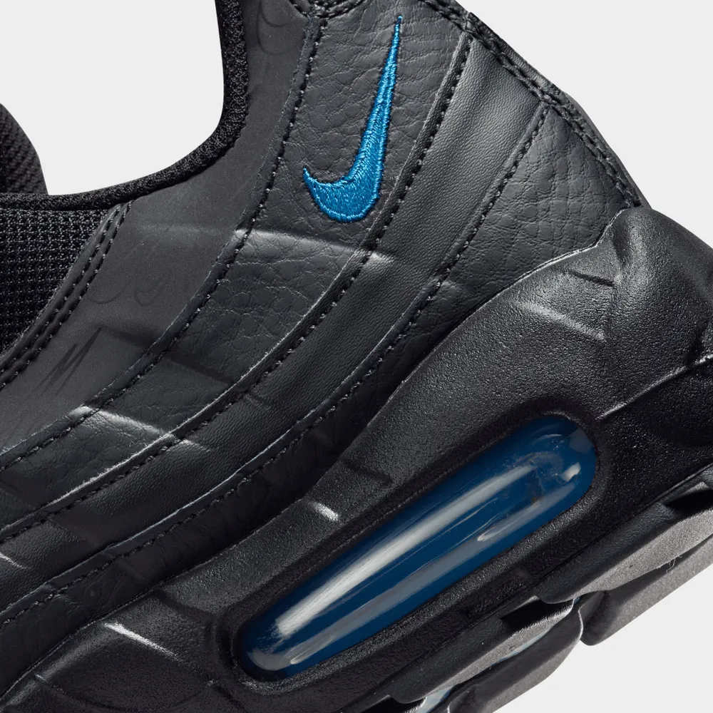 Nike Air Max 95 Black / Dark Marina Blue - Smoke Grey