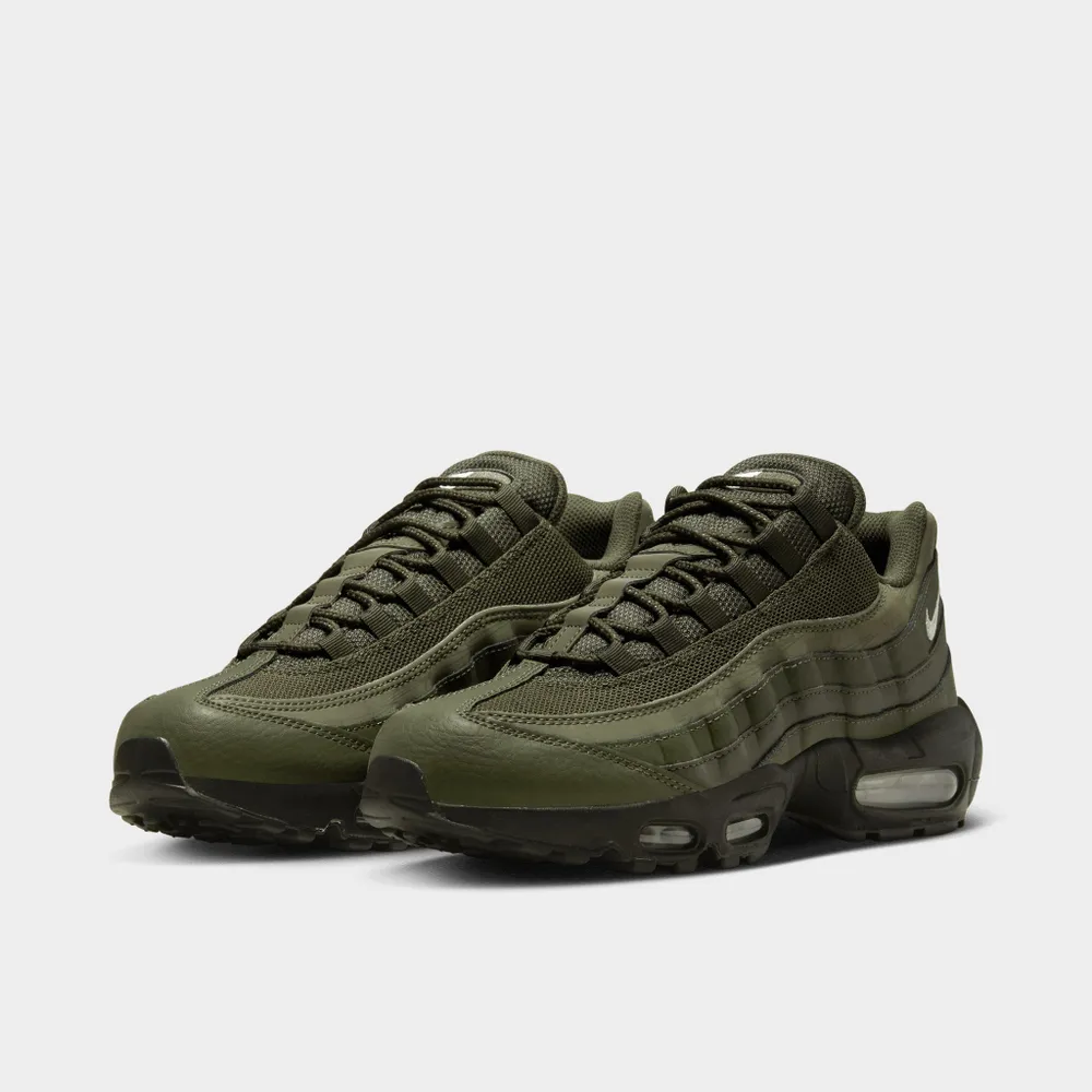 Nike Air Max 95 Cargo Khaki / White - Dark Smoke Grey